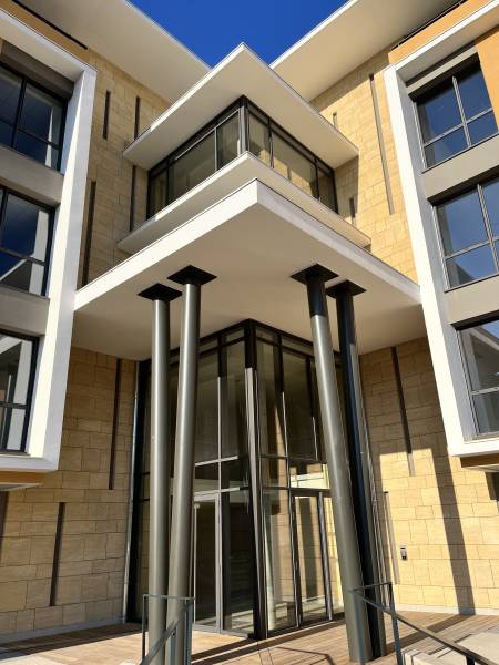 agrafage en semi porteur en pierre du pont du Gard Gard 