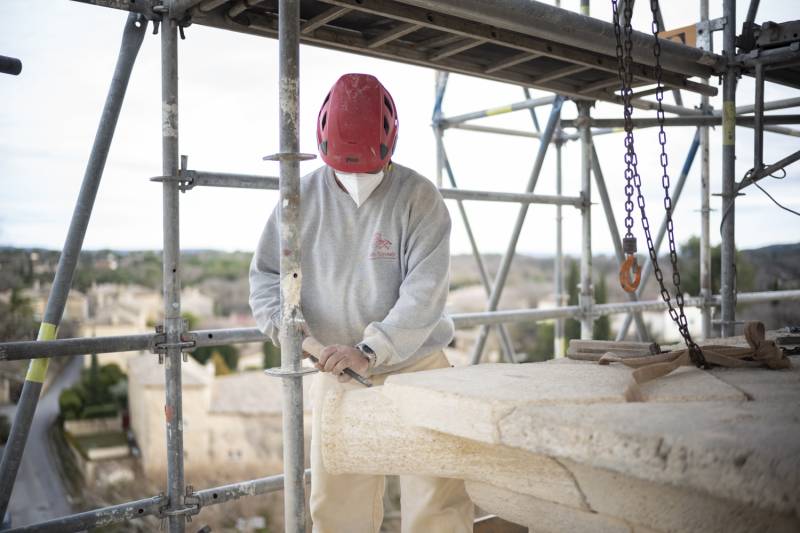 maçon en application