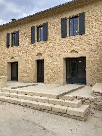 Rénovation de façade à la chaux