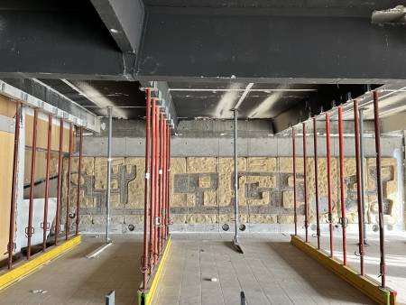 Dépose et rénovation d'oeuvre d'art en pierre