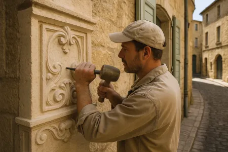 Notre zone d'activité pour ce service Construction de maison individuelle avec finitions haut de gamme et intégration de pierre naturelle selon plans d’architecte